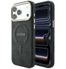 Θήκη Guess Embossed 4G Classic MagSafe για iPhone 18 Pro Max / iPhone 17 Pro Max Μαύρο