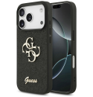 Θήκη Guess Fixed Glitter Big 4G για iPhone 18 Pro / iPhone 17 Pro Μαύρο
