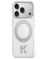 Θήκη Karl Lagerfeld IML Ring Stand 360 Kameo Metal MagSafe για iPhone 18 Pro / 17 Pro Διάφανο