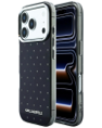 Θήκη Karl Lagerfeld IML Rhinestones Allover and Electroplated Logo για iPhone 18 Pro / 17 Pro Μαύρο